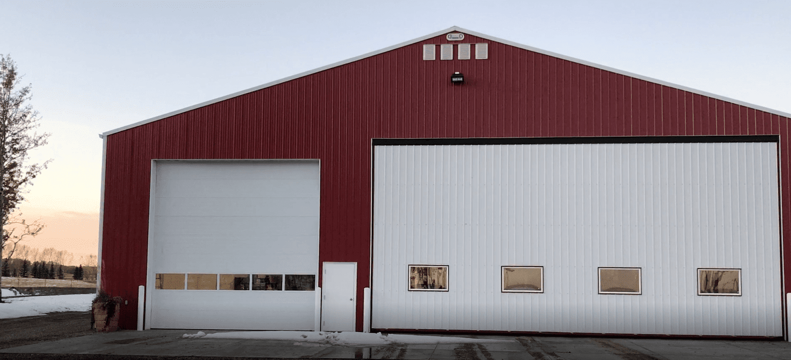 Alberta Farm Exterior View