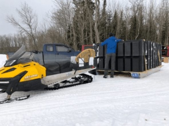 Quebec Cottage Equipment Transportation